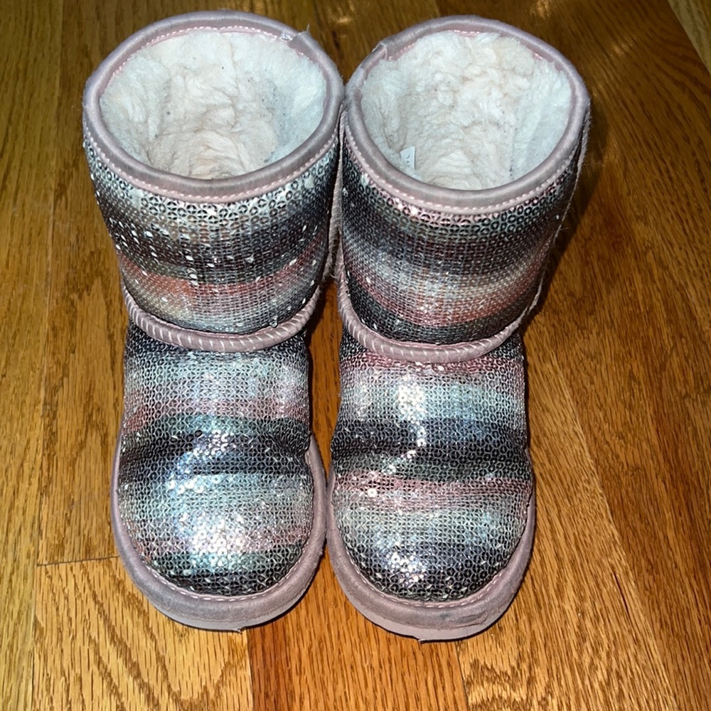 Sequin Uggs toddler